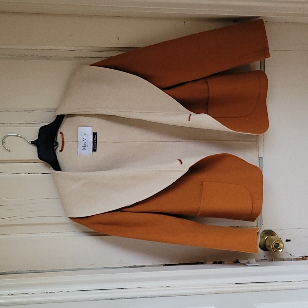MaxMara Wool and Angora coat